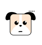 Cute Face and Puppy（個別スタンプ：9）