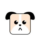 Cute Face and Puppy（個別スタンプ：10）