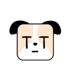 Cute Face and Puppy（個別スタンプ：11）