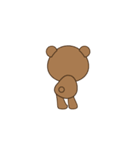 Boy Brown Bear Dance（個別スタンプ：4）