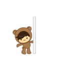 Boy Brown Bear Dance（個別スタンプ：12）