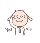 Smiling lamb（個別スタンプ：3）