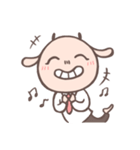 Smiling lamb（個別スタンプ：8）