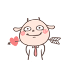 Smiling lamb（個別スタンプ：34）