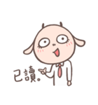 Smiling lamb（個別スタンプ：38）