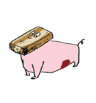 ニクまんちゃん（個別スタンプ：6）