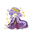 白黒姉妹とおともだち（個別スタンプ：40）