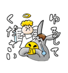 ロバのじゅーじ君とてんしちゃんスタンプ（個別スタンプ：9）