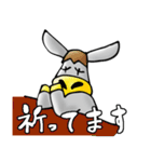 ロバのじゅーじ君とてんしちゃんスタンプ（個別スタンプ：11）