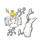ロバのじゅーじ君とてんしちゃんスタンプ（個別スタンプ：38）