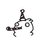 Neck fat rabbit（個別スタンプ：1）