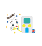StethSoCuteV,Eng（個別スタンプ：10）