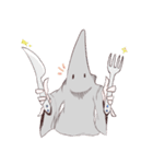 △▲サンカクズキン▲△（個別スタンプ：4）