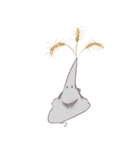 △▲サンカクズキン▲△（個別スタンプ：26）