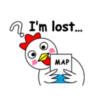 雄鳥ケッコーさんの毎日（個別スタンプ：4）