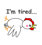 雄鳥ケッコーさんの毎日（個別スタンプ：8）