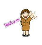 Cute Woman Teacher Thai（個別スタンプ：2）
