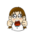 Cute Woman Teacher Thai（個別スタンプ：11）