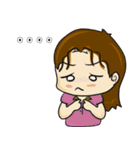 Cute Woman Teacher Thai（個別スタンプ：12）