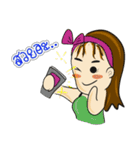 Cute Woman Teacher Thai（個別スタンプ：15）
