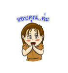 Cute Woman Teacher Thai（個別スタンプ：20）