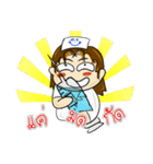 Cute Woman Teacher Thai（個別スタンプ：33）