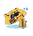 Jin Huye likes eating the artillery（個別スタンプ：4）