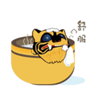 Jin Huye likes eating the artillery（個別スタンプ：21）