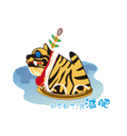 Jin Huye likes eating the artillery（個別スタンプ：24）