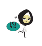 SUKJAI (muslim girl)（個別スタンプ：17）