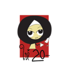SUKJAI (muslim girl)（個別スタンプ：26）
