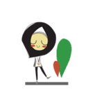 SUKJAI (muslim girl)（個別スタンプ：30）
