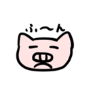 脱力系こぶたぬきつねこ（個別スタンプ：3）