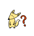 脱力系こぶたぬきつねこ（個別スタンプ：22）