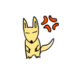 脱力系こぶたぬきつねこ（個別スタンプ：25）