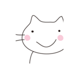 ほのぼのしろねこ（個別スタンプ：28）