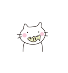 ほのぼのしろねこ（個別スタンプ：29）