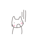 ほのぼのしろねこ（個別スタンプ：37）