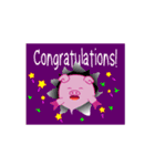 investor pig [Animation]（個別スタンプ：21）