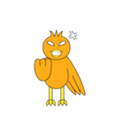 Rikin the orange bird（個別スタンプ：6）