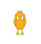 Rikin the orange bird（個別スタンプ：7）