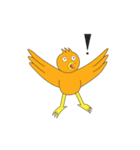Rikin the orange bird（個別スタンプ：12）