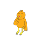 Rikin the orange bird（個別スタンプ：13）