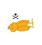 Rikin the orange bird（個別スタンプ：19）