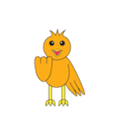 Rikin the orange bird（個別スタンプ：20）