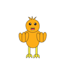 Rikin the orange bird（個別スタンプ：21）