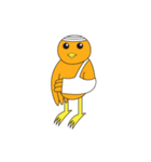 Rikin the orange bird（個別スタンプ：25）