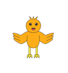 Rikin the orange bird（個別スタンプ：30）
