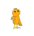 Rikin the orange bird（個別スタンプ：31）