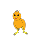 Rikin the orange bird（個別スタンプ：36）